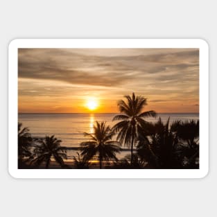 Tropical Sunset Sticker